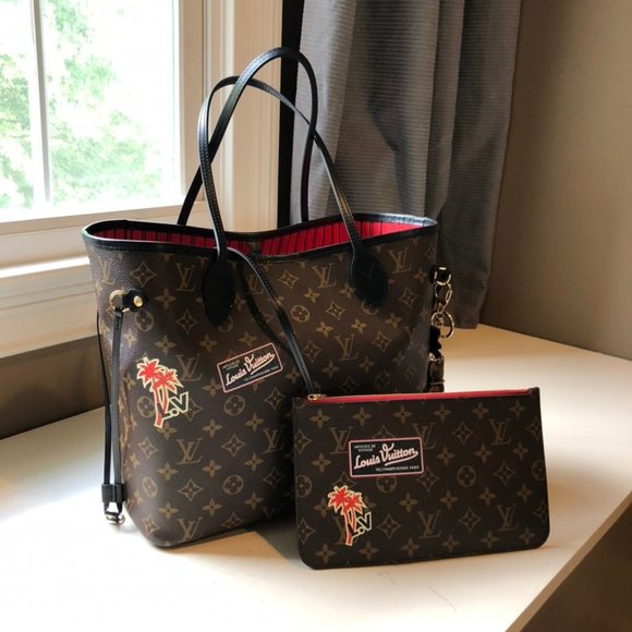 Custom Monogram Neverful MM - Picture 2 of 9